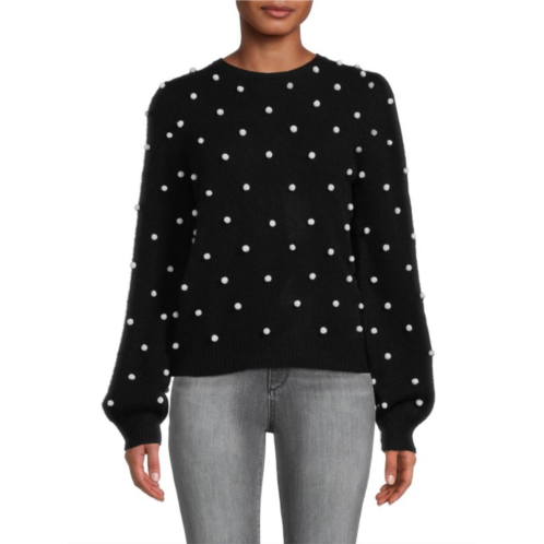 Filoro Pom Pom Cashmere Sweater