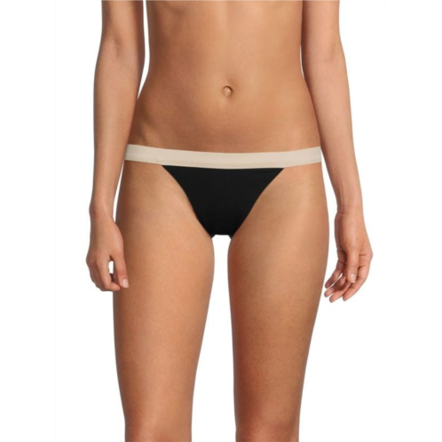 Onia Leila Low-Rise Bikini Bottom