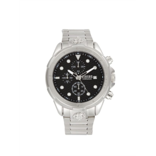 Versus Versace 46MM Analogue Stainless Steel Bracelet Watch