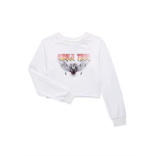 Prince Peter Collection Girls Eagle Graphic Sweatshirt