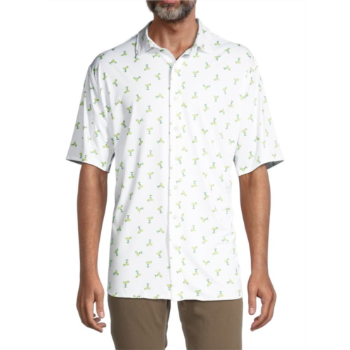 Alton Lane Happy Hour Performance Button Down Shirt