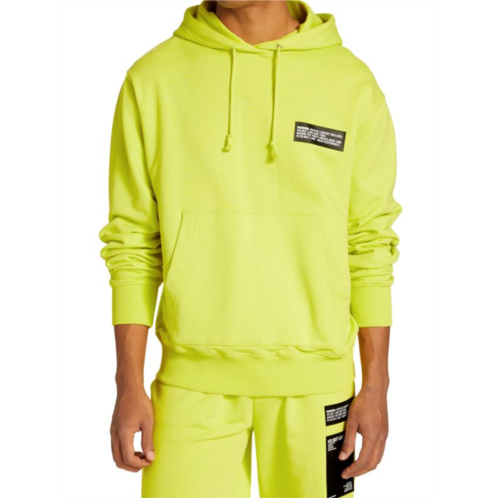 Helmut Lang Neon Box Logo Hoodie