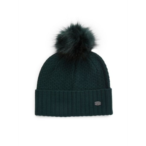 Pajar Faux Fur Pom Pom Beanie