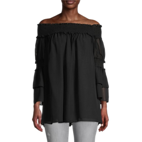 Max Studio Off-The-Shoulder Blouse