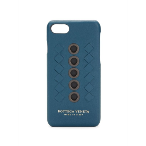 Bottega Veneta Grommet Leather iPhone 7 Case