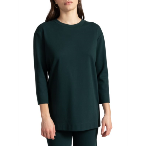 Leset Rio Oversized Crewneck Tunic Dress