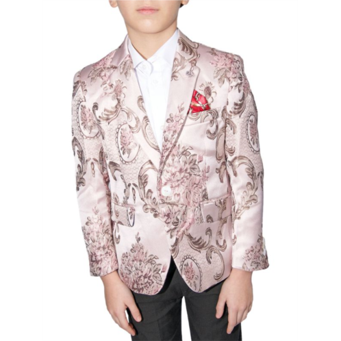 Elie Balleh Boys Floral-Print Blazer