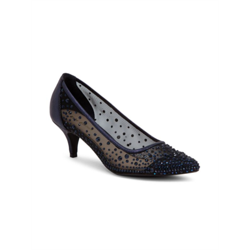 Lady Couture Silk Embellished Pumps