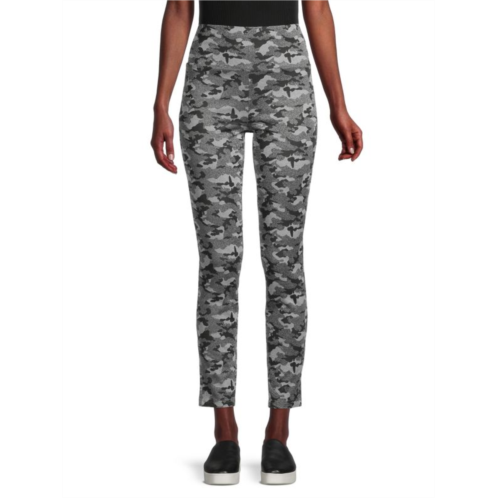 Patrizia Luca High-Waist Camo Leggings