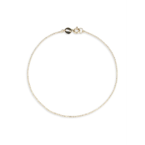 Saks Fifth Avenue 14K Yellow Gold Ball Beaded Anklet