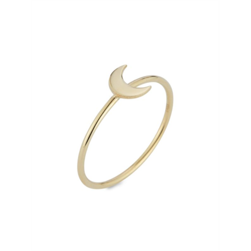 Saks Fifth Avenue 14K Yellow Gold Moon Ring