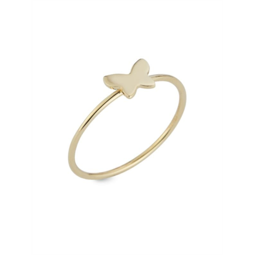 Saks Fifth Avenue 14K Yellow Gold Butterfly Ring