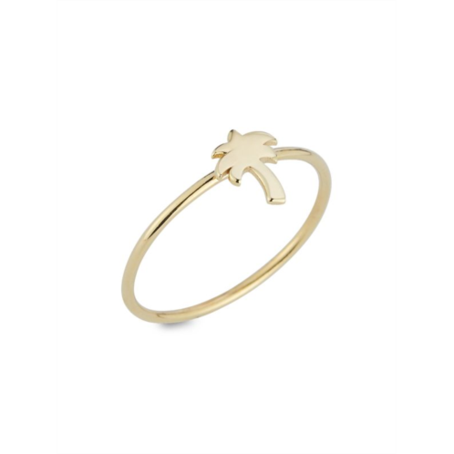 Saks Fifth Avenue 14K Yellow Gold Palm Tree Ring