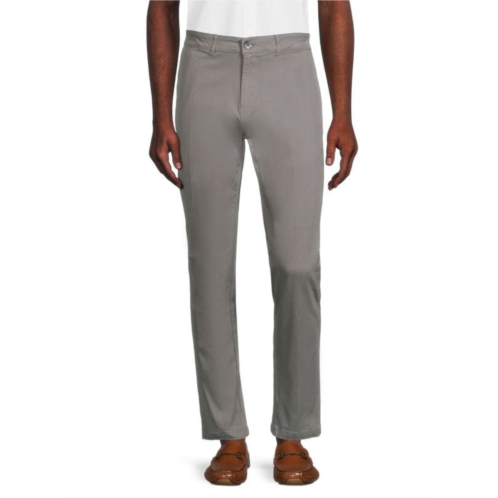 Saks Fifth Avenue Flat Front Chino Pant