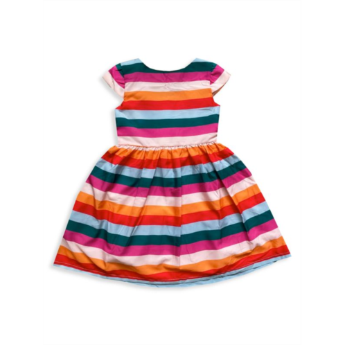 Joe-Ella Little Girls & Girls Striped Dress