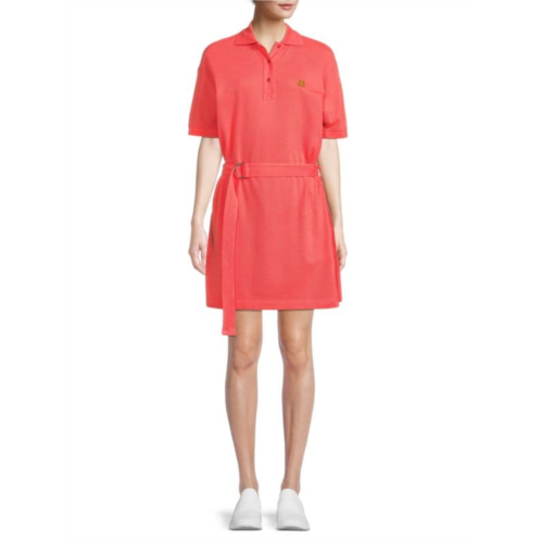 Kenzo Belted Polo Mini Dress