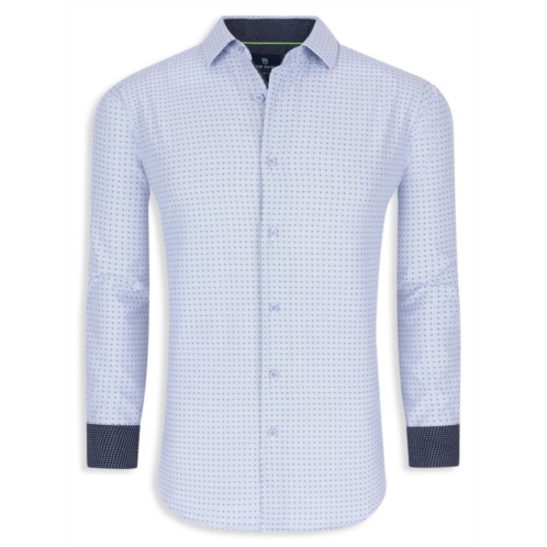 Tom Baine ?Slim Fit Foulard Button Down Shirt