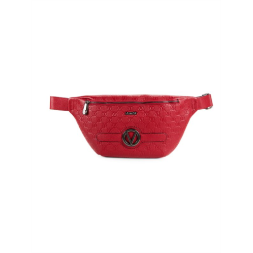 Valentino by Mario Valentino Mickey Monogram Leather Belt Bag