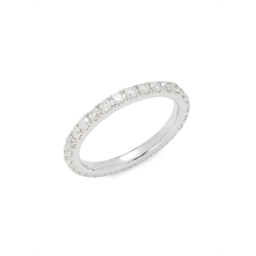 Badgley Mischka ?14K White Gold & 1 TCW Lab Grown Diamond Eternity Ring