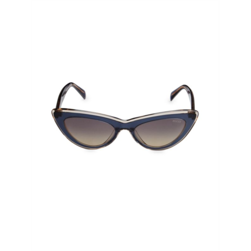 Emilio Pucci 53MM Cat Eye Sunglasses