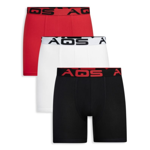 AQS 3-Pack Assorted Boxer Briefs