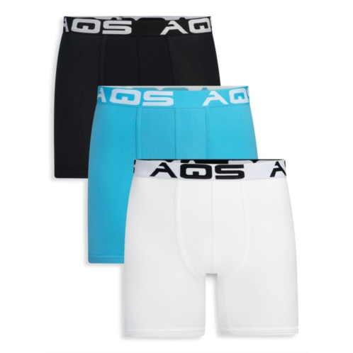 AQS 3-Pack Assorted Boxer Briefs