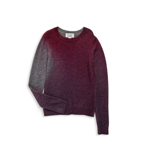 Autumn Cashmere Girls Ombre Merino Wool & Cashmere Sweater
