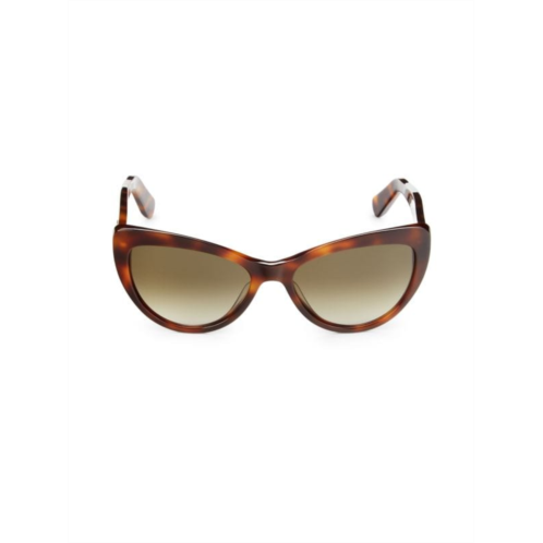 FERRAGAMO 56MM Cat Eye Sunglasses
