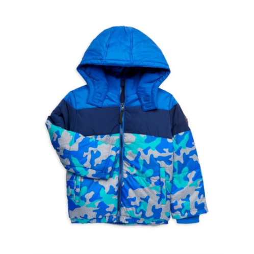 Andy & Evan Little Boys Camo Puffer Jacket