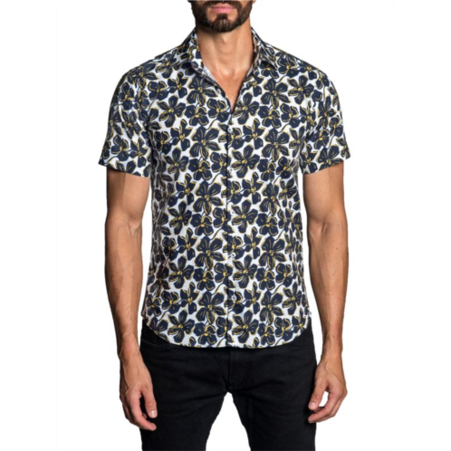 Jared Lang Floral-Print Shirt