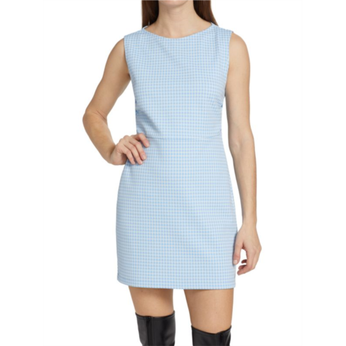 Rachel Comey Siega Checked Sheath Dress