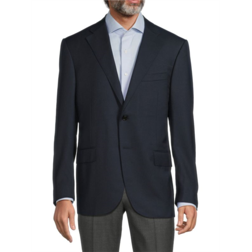 Corneliani Classic-Fit Basic Wool Blazer