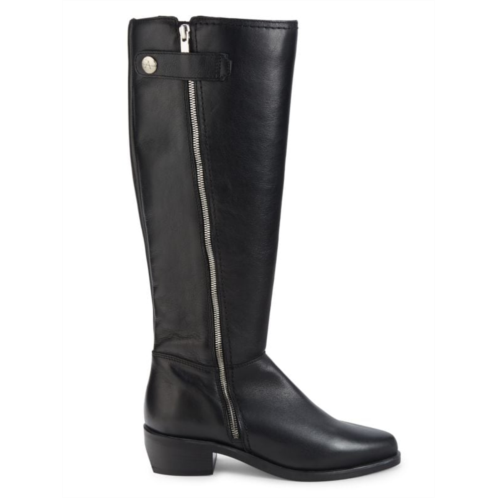 Aquatalia Geovanna Leather Knee High Boots