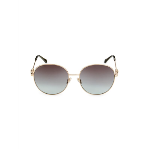 Jimmy Choo Birdie 60MM Round Sunglasses