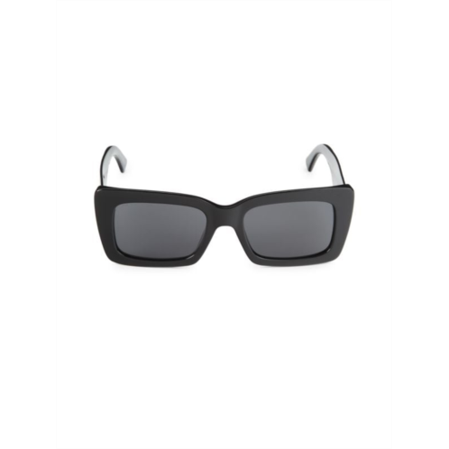 Jimmy Choo 52MM Rectangle Sunglasses