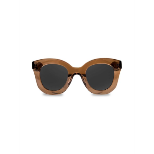 AQS 47MM Round Sunglasses