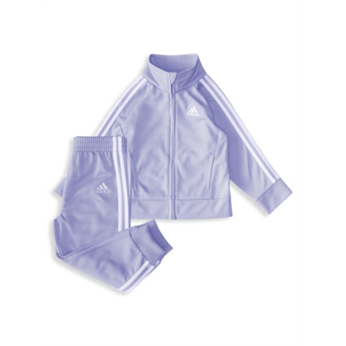 Adidas Baby Girls 2-Piece Tricot Logo Jacket & Joggers Set