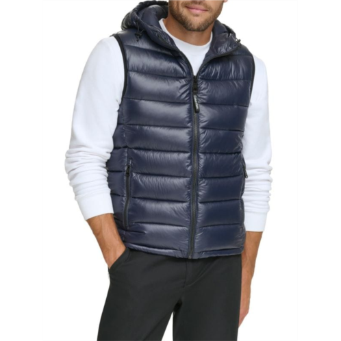Calvin Klein ?Full Zip Hooded Puffer Vest