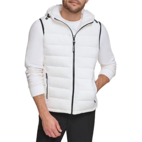 Calvin Klein ?Full Zip Hooded Puffer Vest