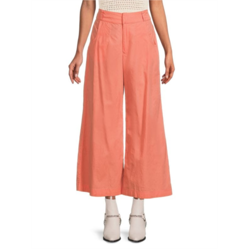 Free People Menorca Solid Cropped Pants