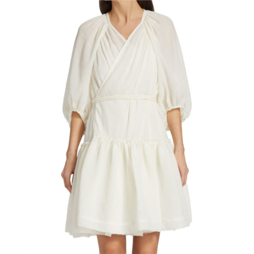 3.1 Phillip Lim Balloon Sleeve Wrap Dress