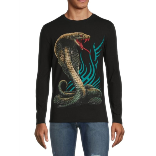 X Ray Embellished Snake Graphic Tee