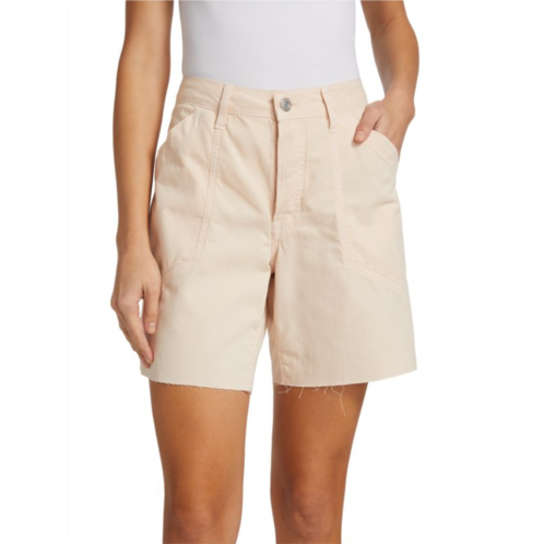 Frame Slouch Pocket Denim Shorts