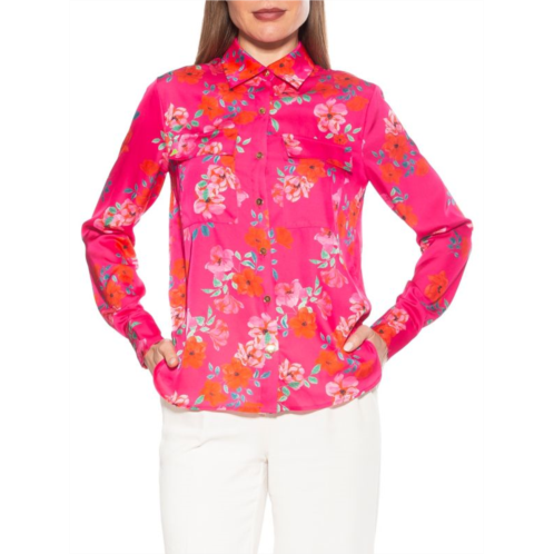 Alexia Admor Satin Shirt