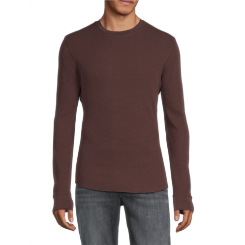 Vince Pima Cotton Blend Thermal Shirt