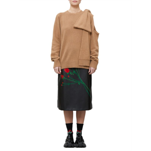 BERNADETTE Mia Cutout Cashmere Sweater