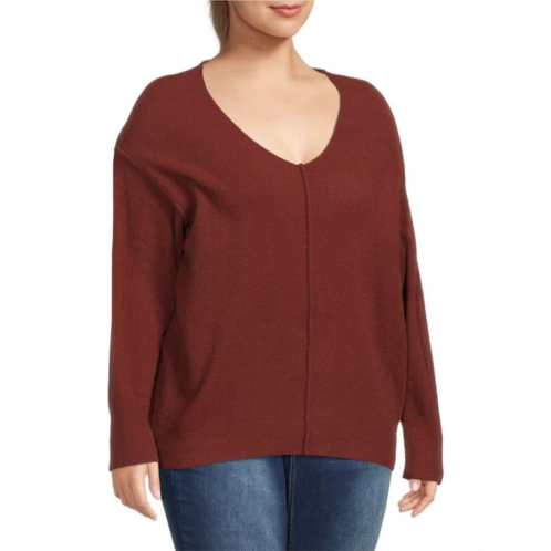 Dex Plus Dropped Shoulder Sweater