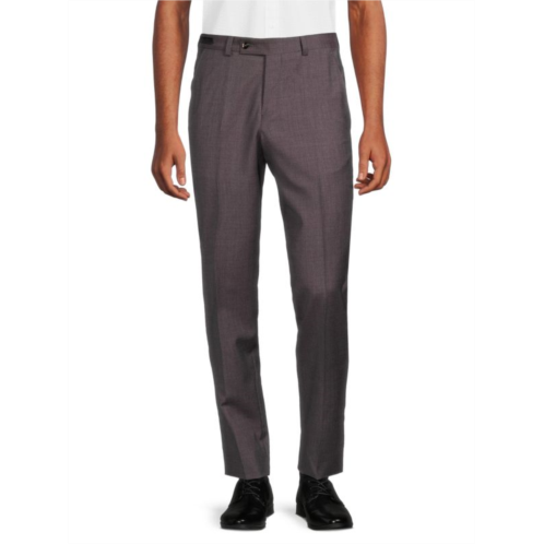 Ted Baker ?Jerome Crosshatch Wool Trousers