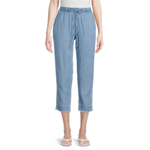 1822 Denim High Rise Cropped Denim Pants