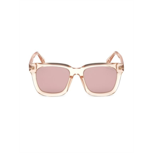 TOM FORD 52MM Square Sunglasses